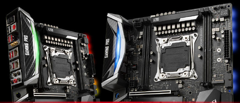 MSI X299M GAMING PRO CARBON AC