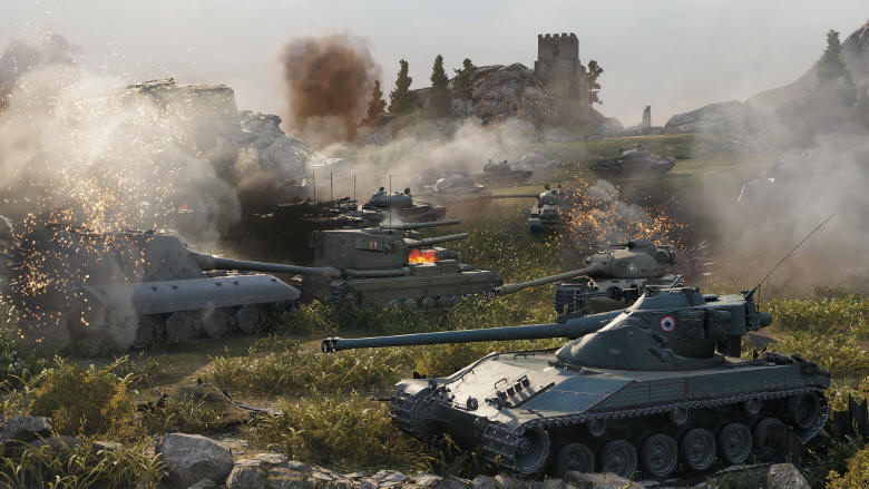 World of Tanks - Walki 30 na 30 czołgów