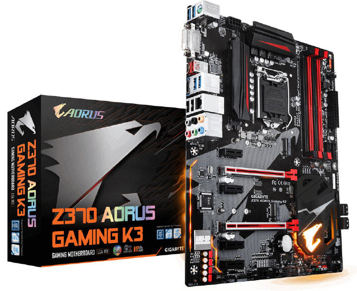 GIGABYTE prezentuje seri pyt z chipsetem Z370