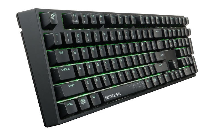 Cooler Master i GeForce - klawiatura MasterKeys