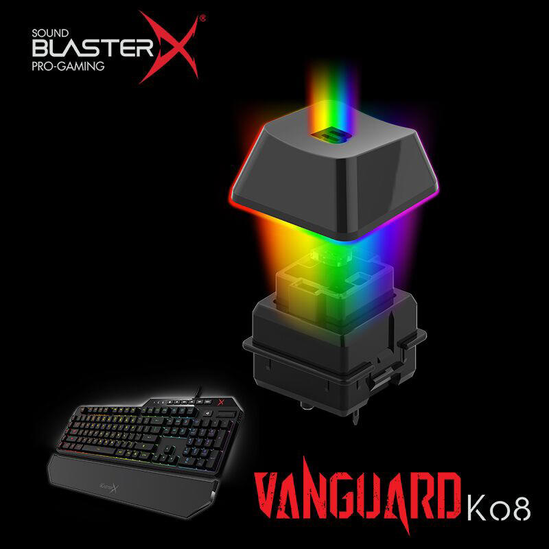 Creative Sound BlasterX Siege M04 i Vanguard K08 RGB