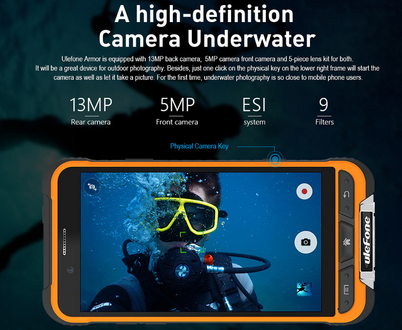 Ulefone Armor - pancerny smartfon dla aktywnych