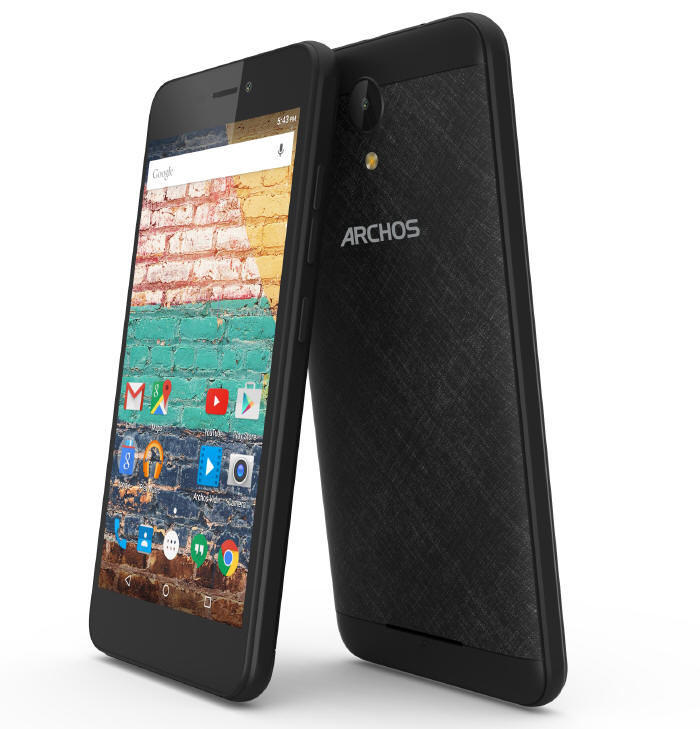 ARCHOS 50f Neon - niedrogi smartfon  z Nougatem