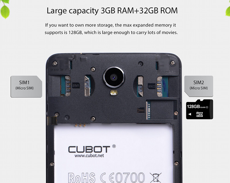 Cubot MAX z dużym ekranem