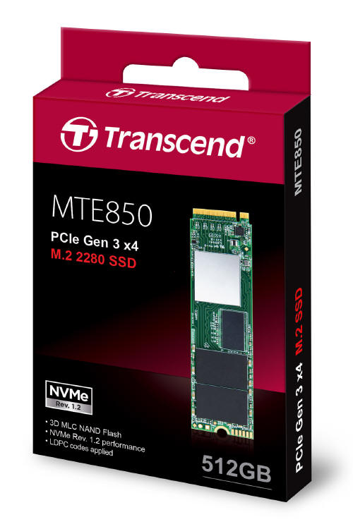 TRANSCEND MTE850 – wydajno NVMe