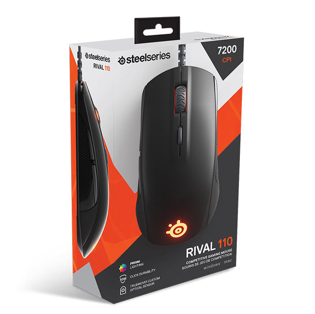 SteelSeries Rival 110 oraz Apex 150