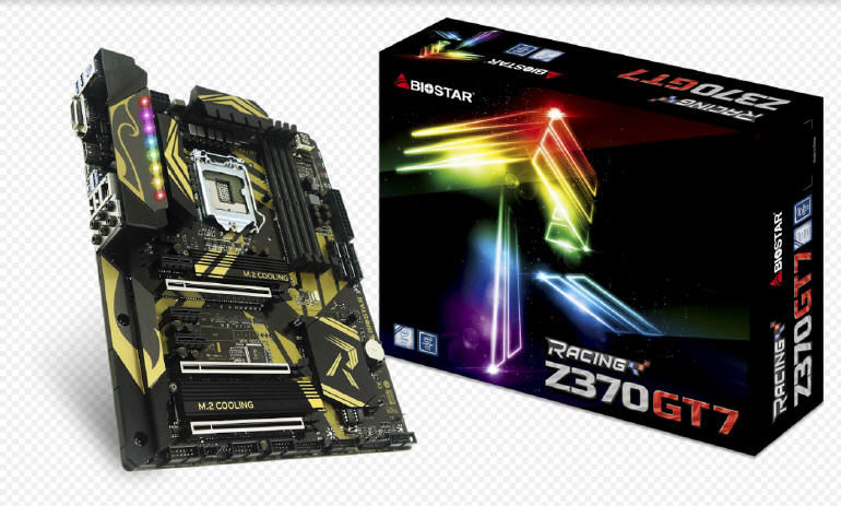 BIOSTAR - Płyty Główne RACING 3-ciej Generacji z Chipsetami Z370