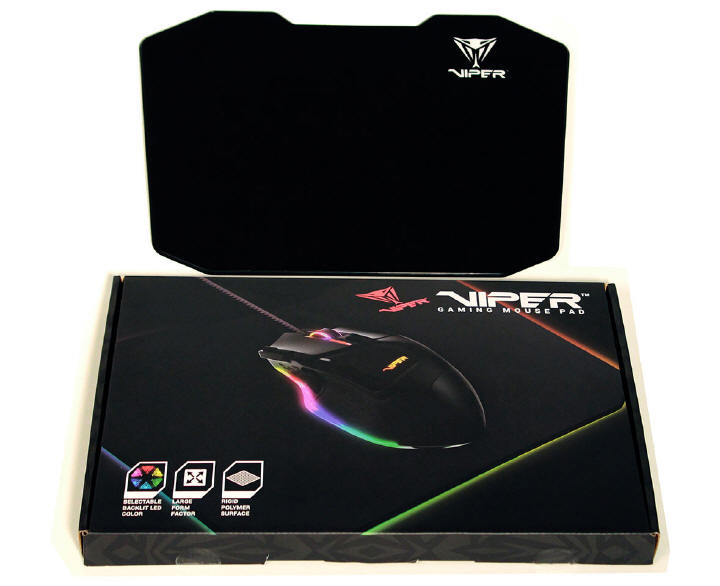 Patriot Viper LED Gaming Mouse Pad
