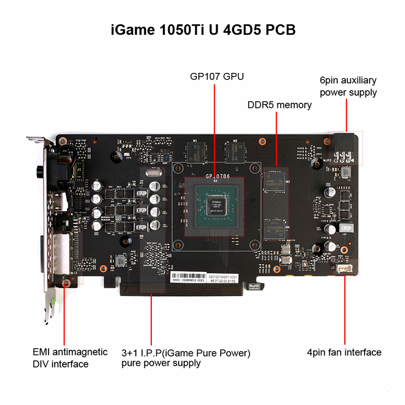 Colorful NVIDIA GeForce GTX 1050Ti
