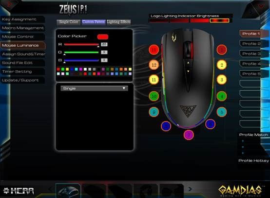 Gamdias Zeus w wersjach P1, M1 i E1