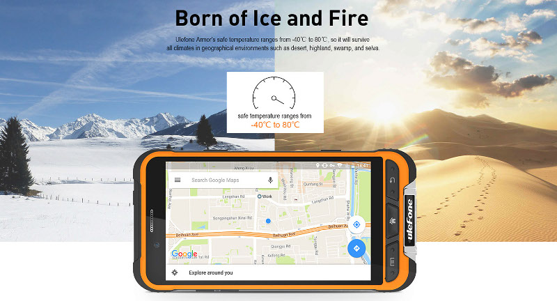 Ulefone Armor - pancerny smartfon dla aktywnych