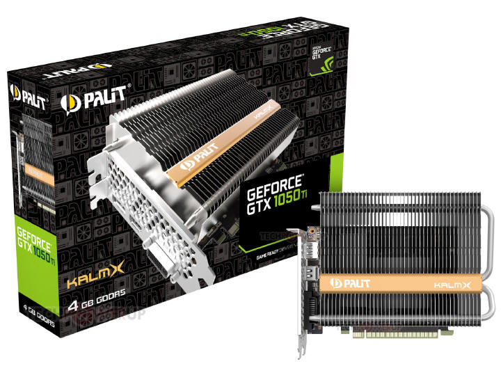 Palit GeForce GTX 1050 Ti KalmX Silent