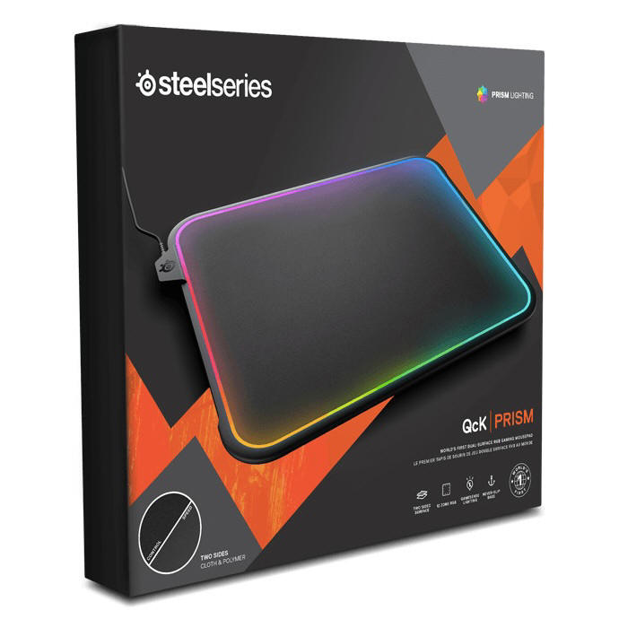 SteelSeries QcK Prism - 360º iluminacji RGB