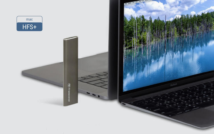 TRANSCEND StoreJet 600 - SSD dla Makw w formacie pendrive