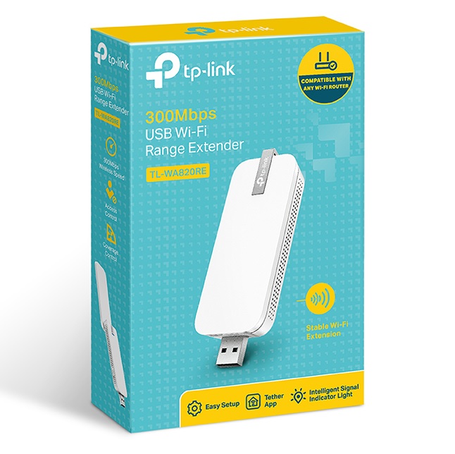 TP-Link TL-WA820RE – kompaktowy wzmacniacz sygnau WiFi 