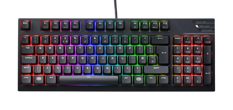 Cooler Master - nowe mechaniczne klawiatury