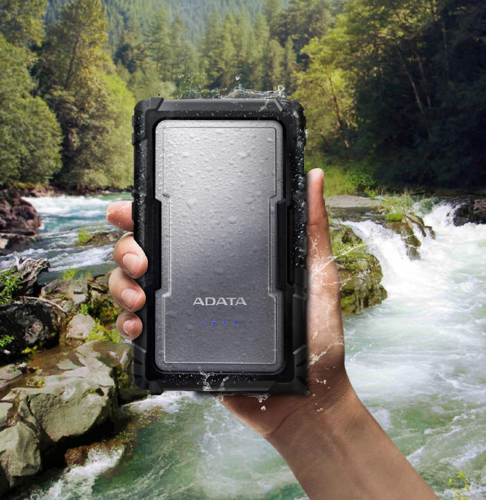 ADATA D16750 - wodoodporny powerbank 