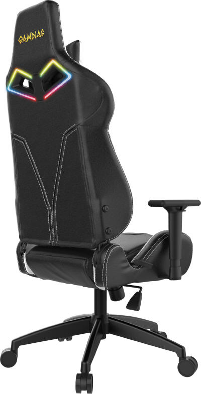 Gamdias - fotel gamingowy z podświetleniem RGB