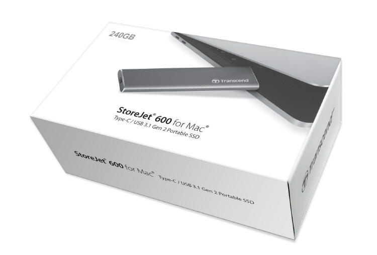 TRANSCEND StoreJet 600 - SSD dla Makw w formacie pendrive