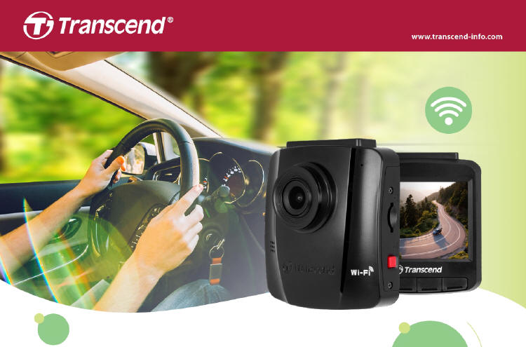 TRANSCEND DrivePro 130 - Wi-Fi oraz Matryca Sony Exmor