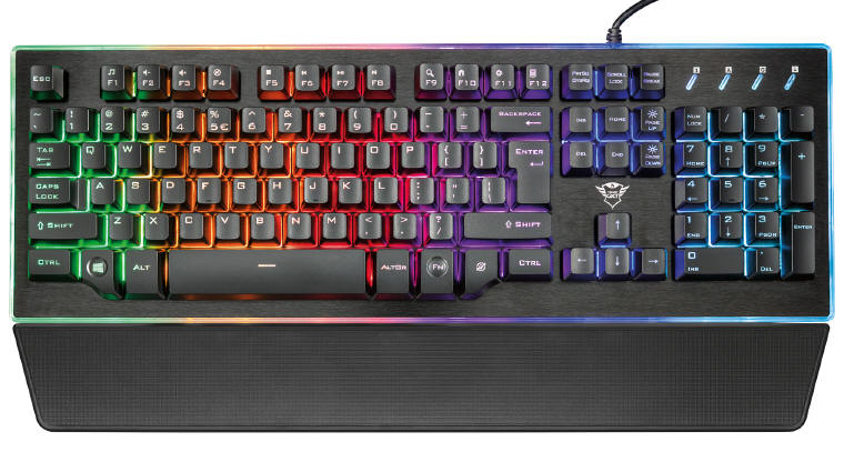 Trust Gaming - Klawiatury 890 Cada i GXT 860 Thura