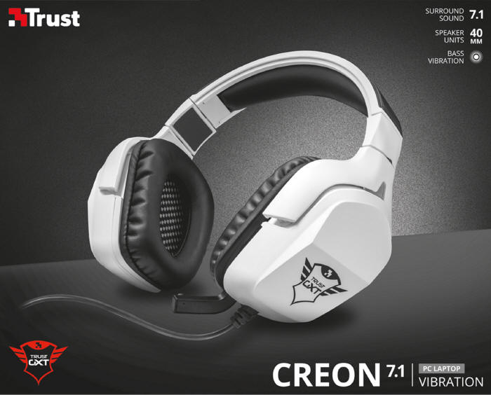 Trust Gaming Creon i Dion – nowe, wibrujące słuchawki