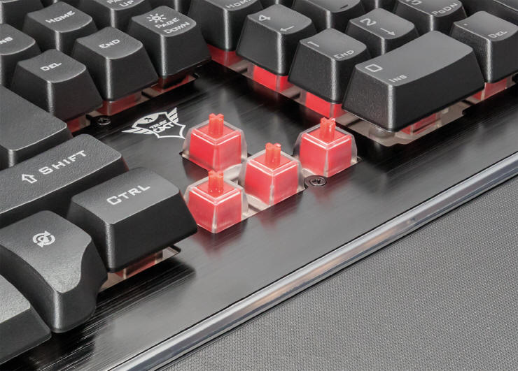 Trust Gaming - Klawiatury 890 Cada i GXT 860 Thura