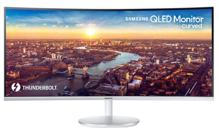 Samsung CJ791 - monitor z czem Thunderbolt 3