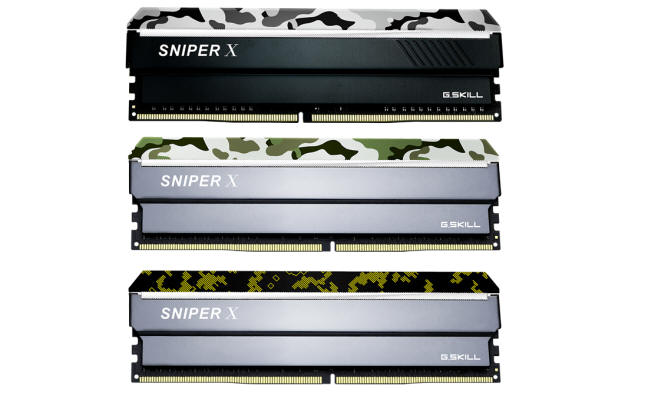 G.SKILL - Nowa seria modułów Sniper X DDR4