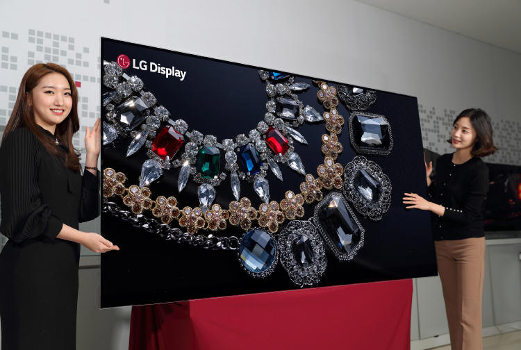 LG Display - 88-calowy wyświetlacz OLED o rozdzielczości 8K