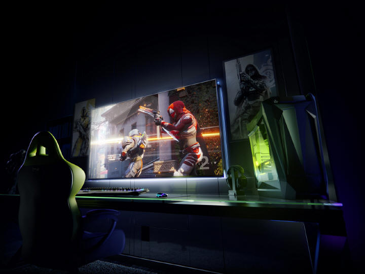 NVIDIA przedstawia nową generację dużych monitorów dla graczy