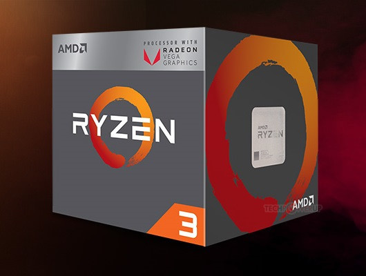 Pudełka dla AMD Ryzen 3 i Ryzen 5 Raven Ridge