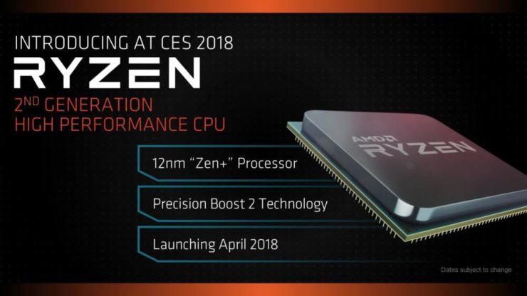 AMD Ryzen 7 2700X - 3.7 GHz / 4.1 GHz Turbo