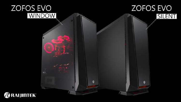 Raijintek ZOFOS EVO - Full Tower w dwóch odsłonach