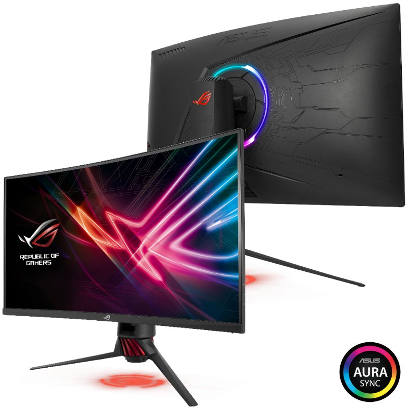 Nowe monitory Asus ROG Strix XG32VQ oraz XG35VQ