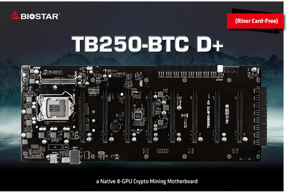 BIOSTAR prezentuje TB250-BTC D+