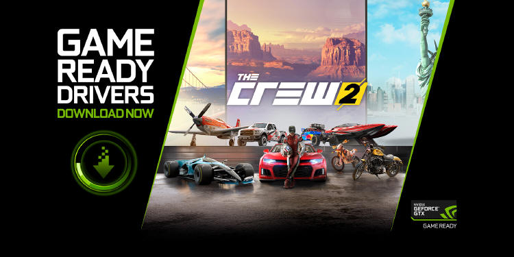 NVIDIA Game Ready ze wsparciem dla gry The Crew 2