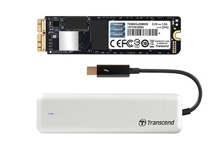 TRANSCEND JetDrive 850/855 - przyspieszenie dla Maca 