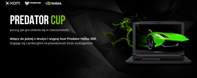 Acer Predator Cup - wjed na tor wycigowy