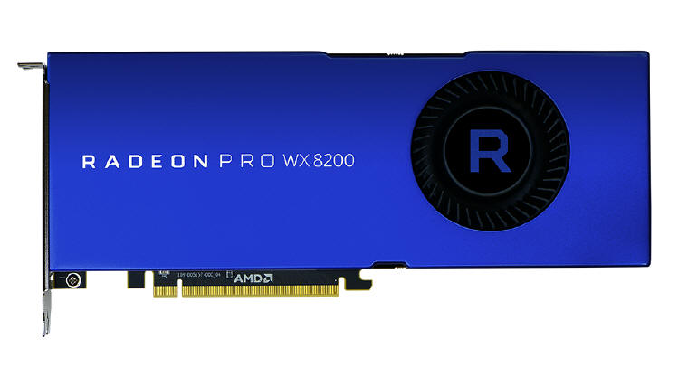 AMD wprowadza kartę graficzną Radeon Pro WX 8200