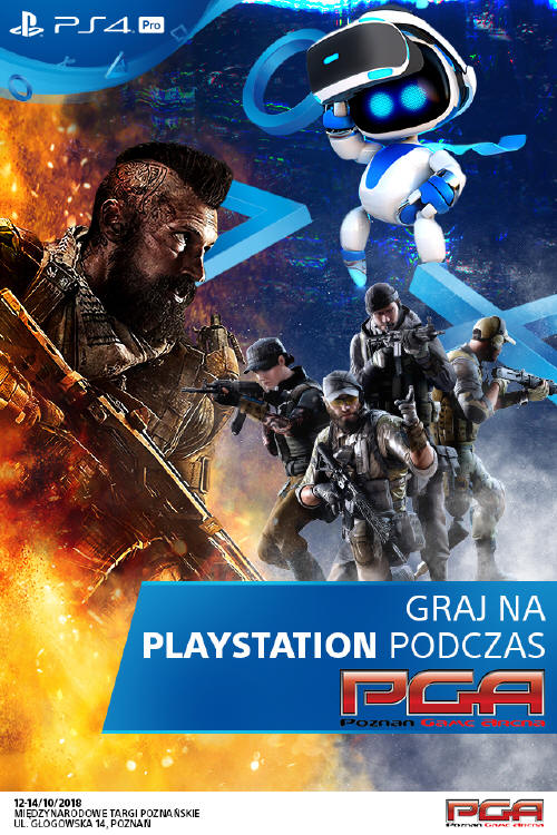 PlayStation na Poznań Game Arena 2018