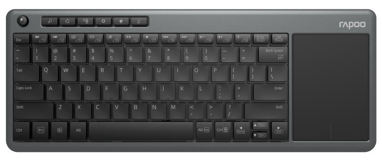 Rapoo K2600 – bezprzewodowa klawiatura z touchpadem