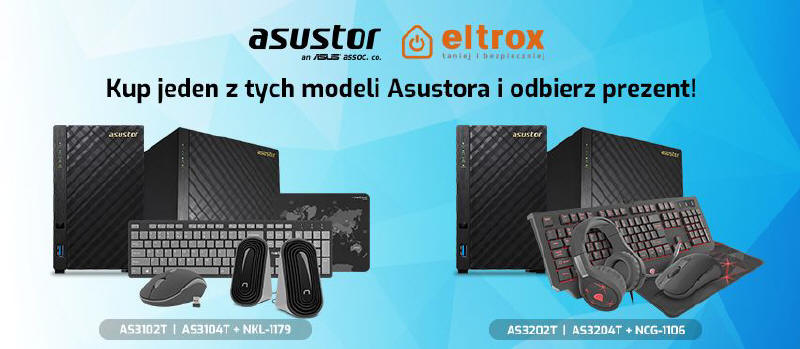 Asustor - kup NAS-a i zdobądź atrakcyjne akcesoria
