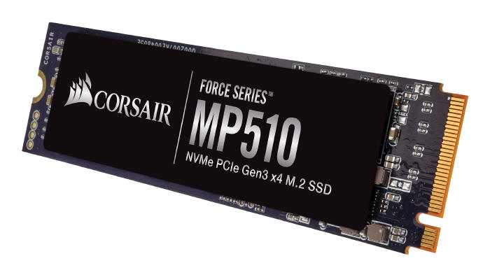 CORSAIR Force MP510 - nowy dysk SSD M.2 PCIe NVMe