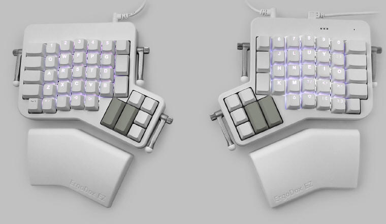 ErgoDox EZ Glow - nowa klawiatura ergonomiczna
