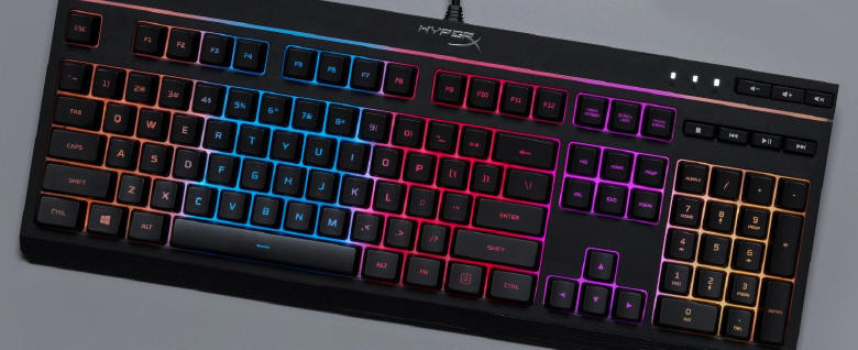 HyperX wprowadza na rynek klawiatur Alloy Core RGB