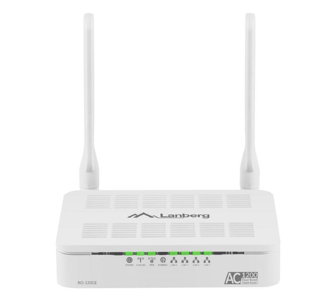 Lanberg RO-AC120GE - may router z duymi moliwociami