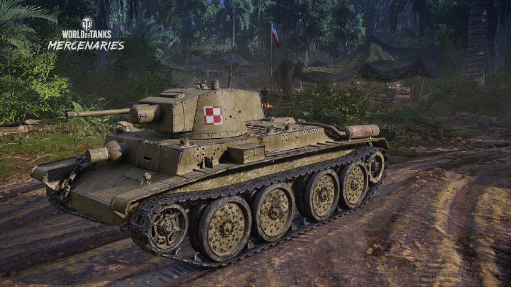 Polskie czołgi w konsolowym World of Tanks: Mercenaries!