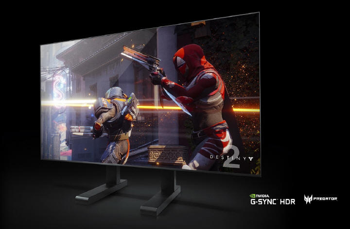 NVIDIA przedstawia nową generację dużych monitorów dla graczy