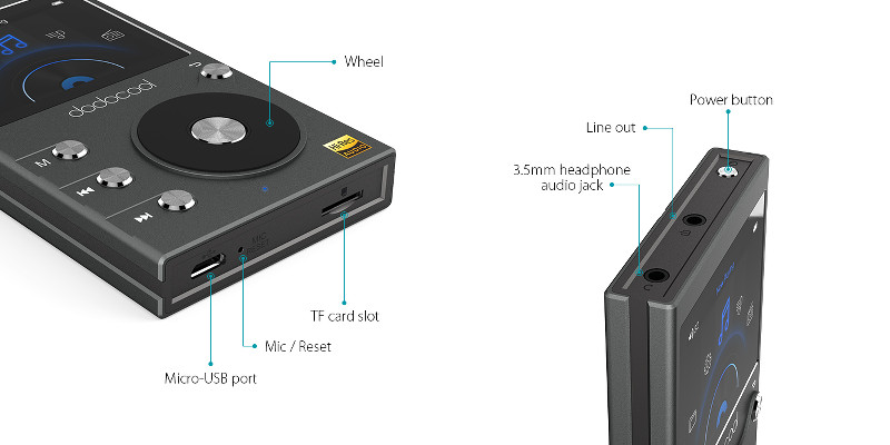 Dodocool Hi-Fi Music Player